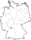 Karte Laudenbach, Unterfranken